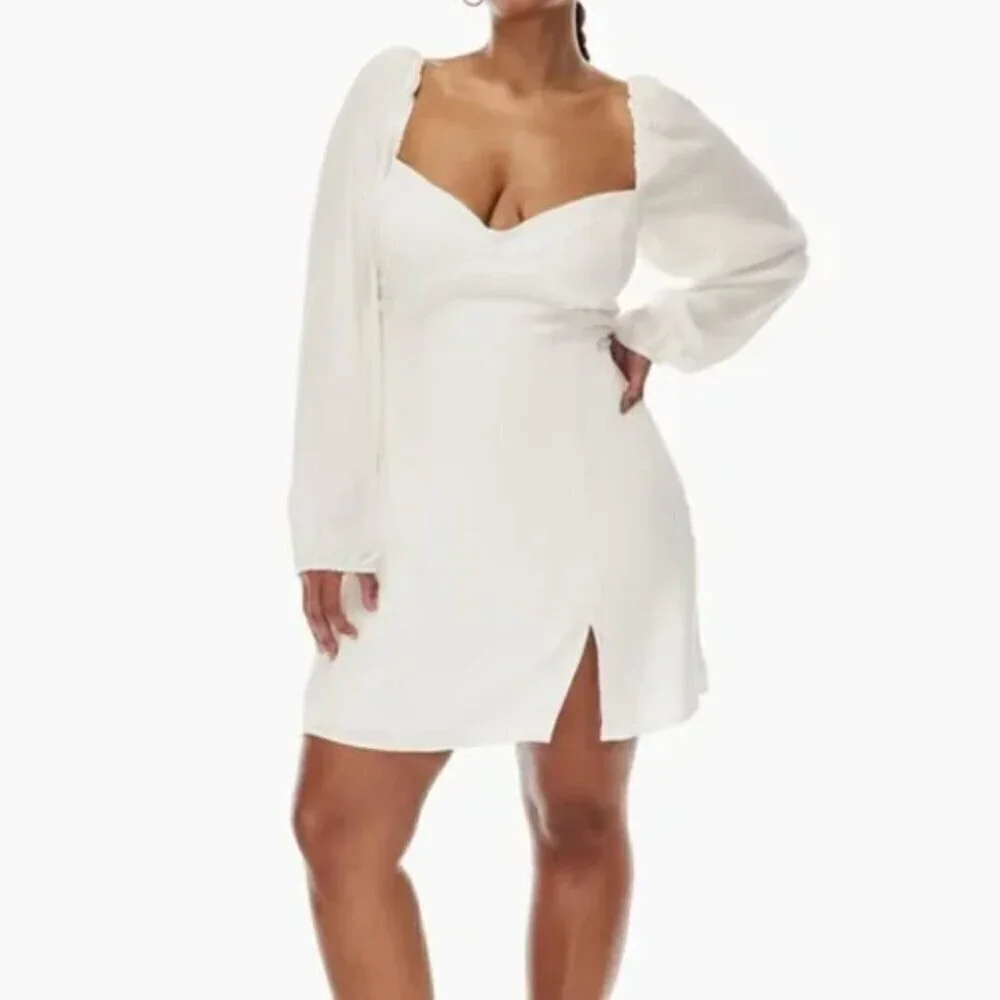 NWT Aritzia Wilfred Novella Mini Dress in Size 8 - Picture 2 of 7